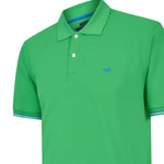 Polera Algodón Pima Hombre Mitchell Verde Rockford