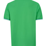 Polera Algodón Pima Hombre Mitchell Verde Rockford