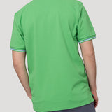 Polera Algodón Pima Hombre Mitchell Verde Rockford