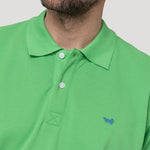 Polera Algodón Pima Hombre Mitchell Verde Rockford