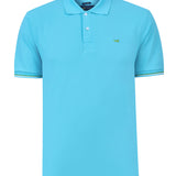 Polera Algodón Pima Hombre Mitchell Indigo Rockford