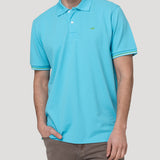 Polera Algodón Pima Hombre Mitchell Indigo Rockford