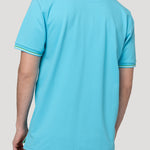 Polera Algodón Pima Hombre Mitchell Indigo Rockford