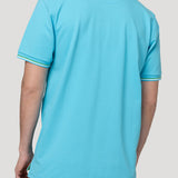 Polera Algodón Pima Hombre Mitchell Indigo Rockford