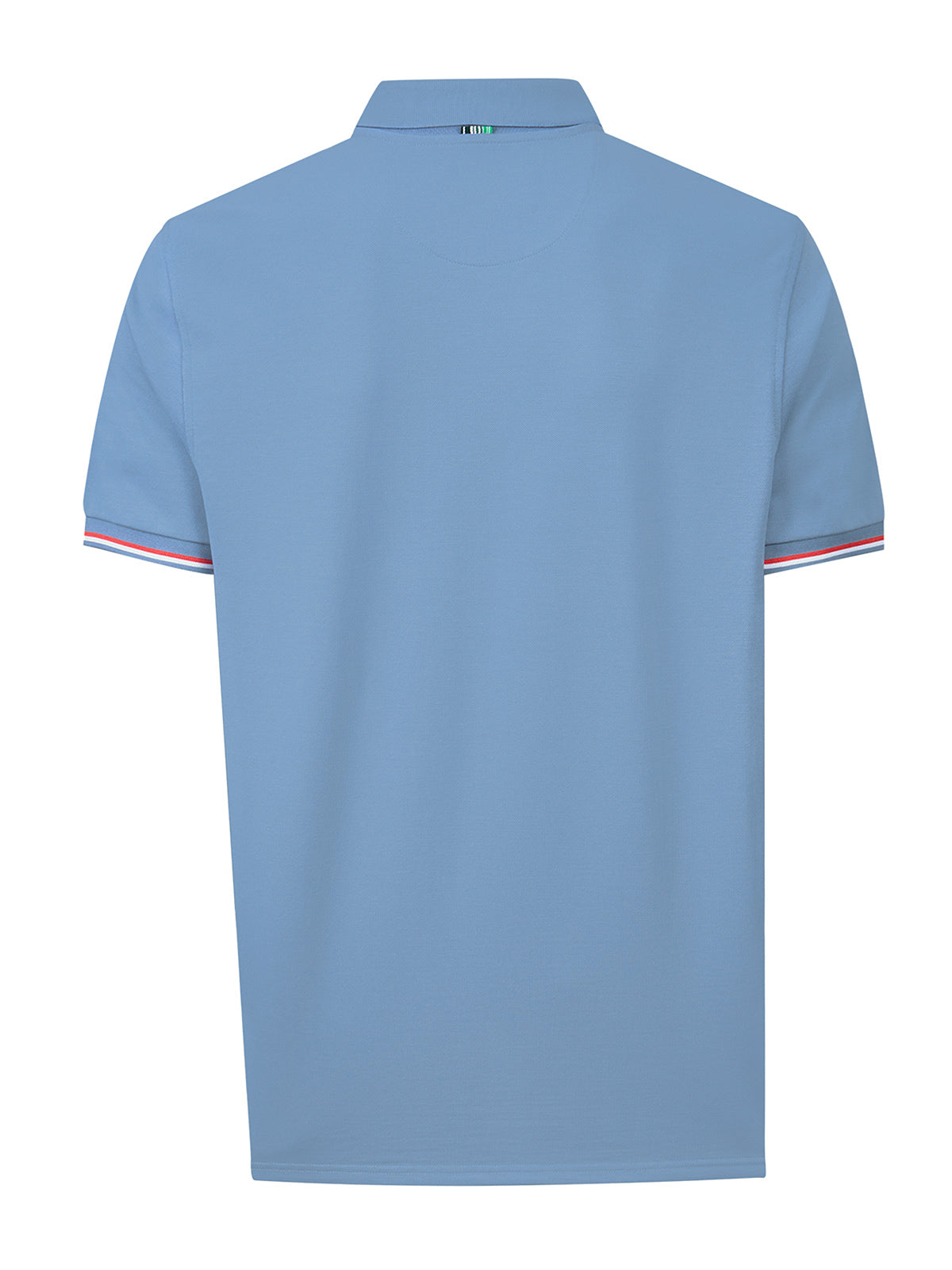 Polera Algodón Pima Hombre Mitchell Celeste Rockford