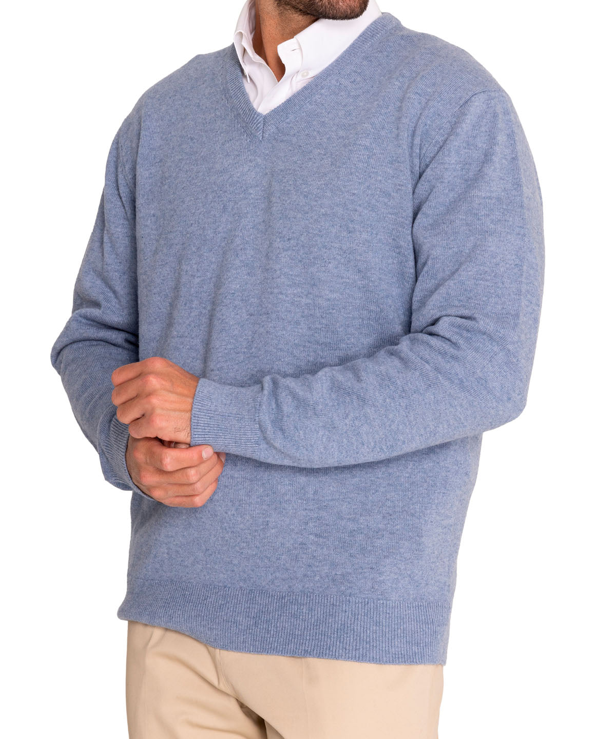 Sweater Lana Hombre Swin V Azul Rockford