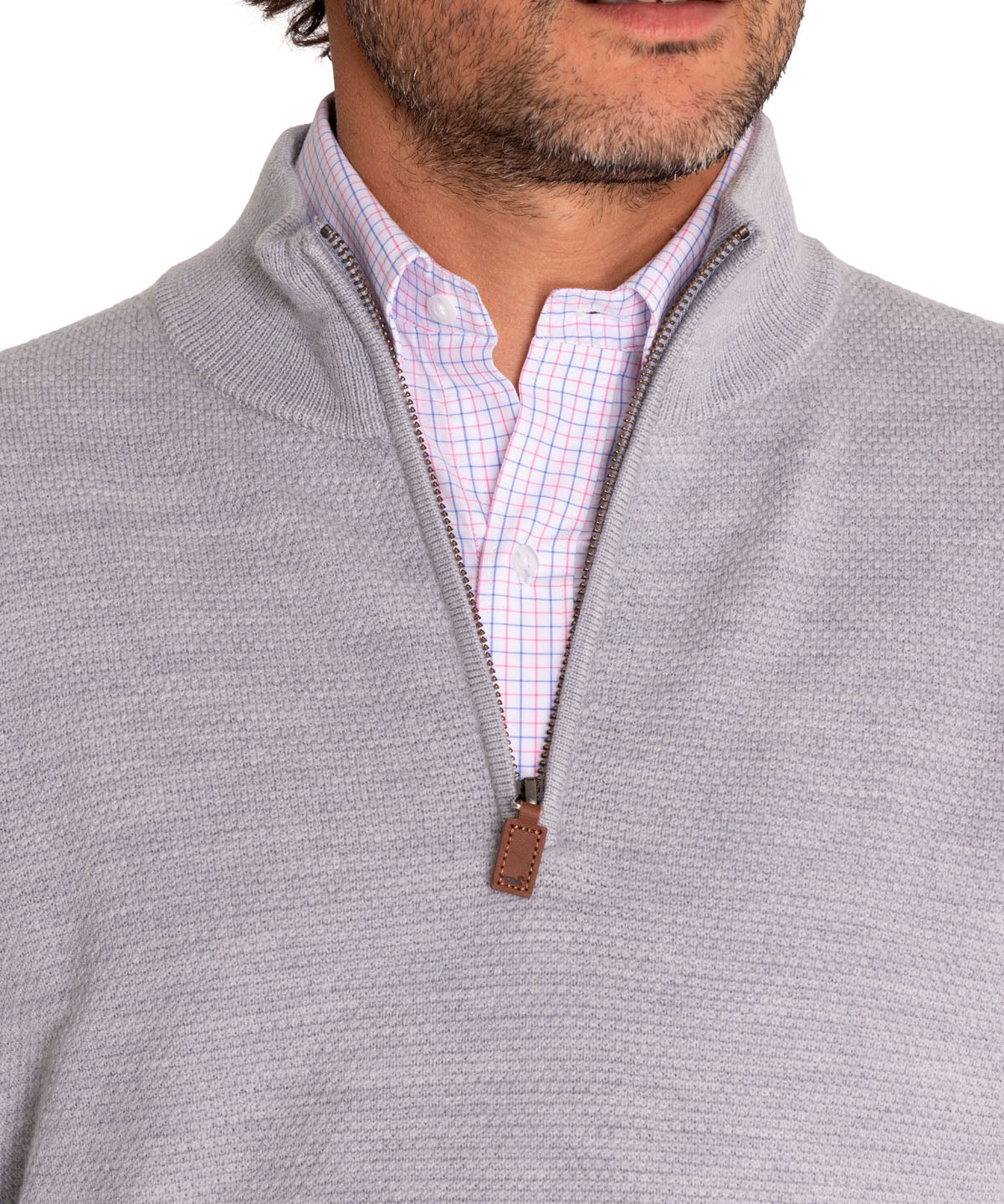 Sweater Lana Merino Hombre Massa Gris Rockford