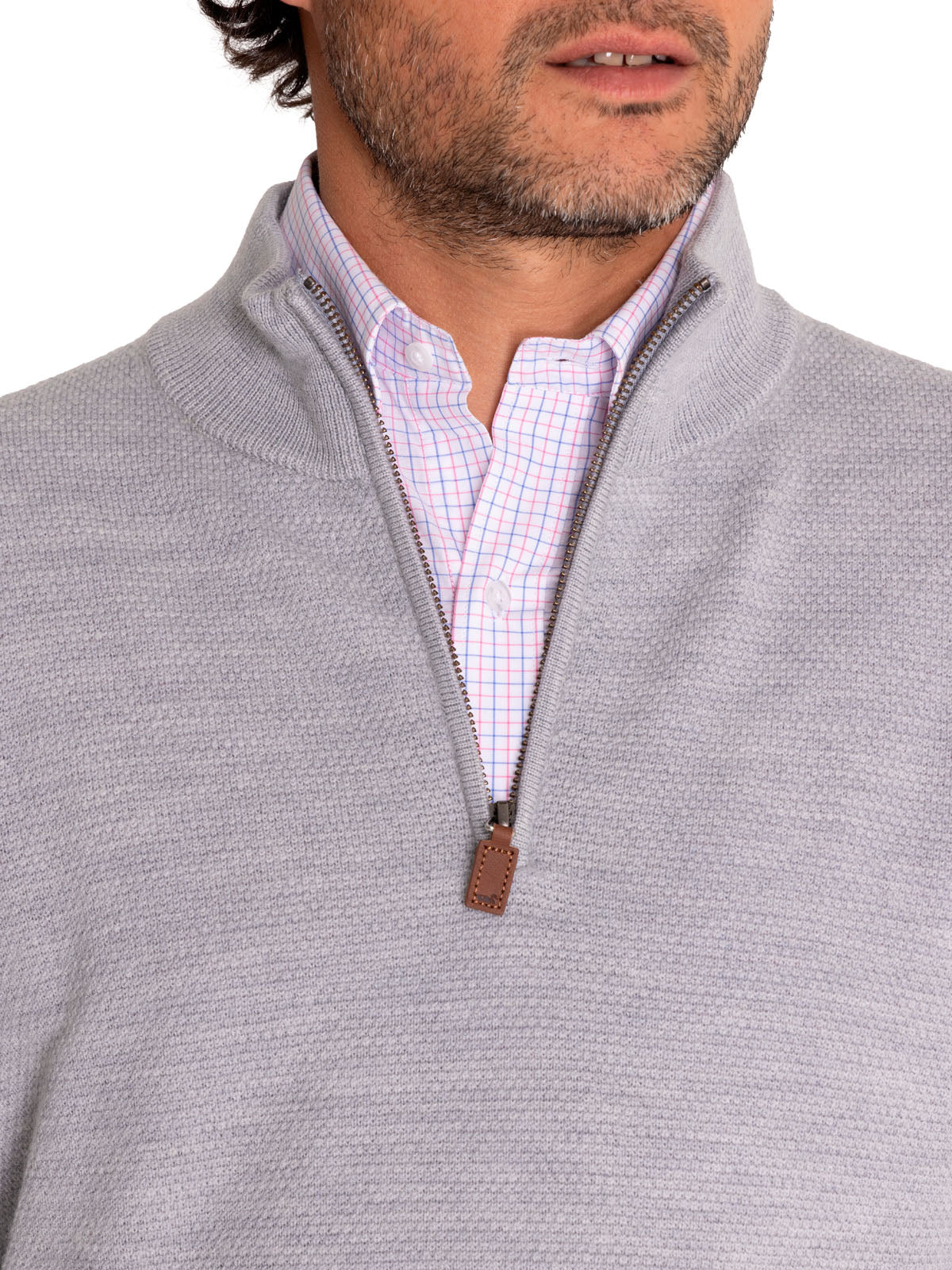 Sweater Lana Merino Hombre Massa Gris Rockford