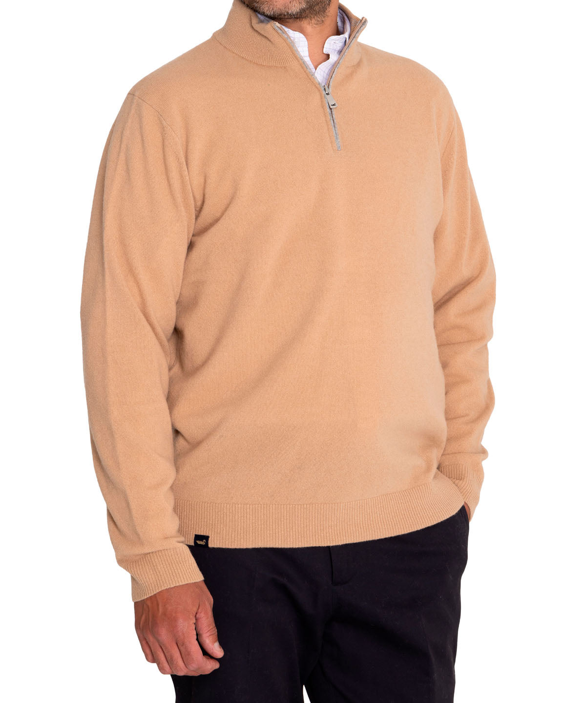 Sweater Lana Hombre Italyhalf Café Rockford