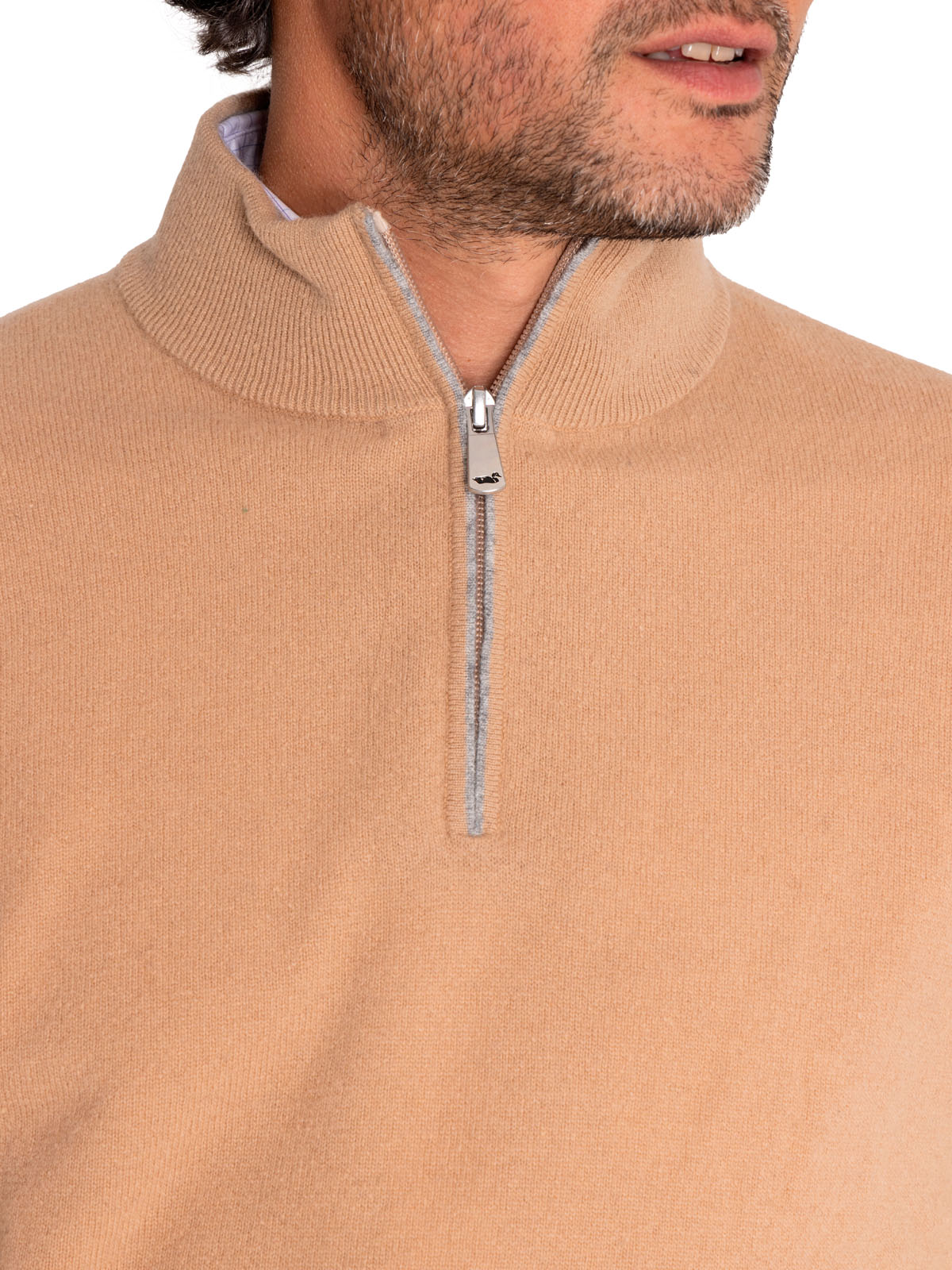 Sweater Lana Hombre Italyhalf Café Rockford