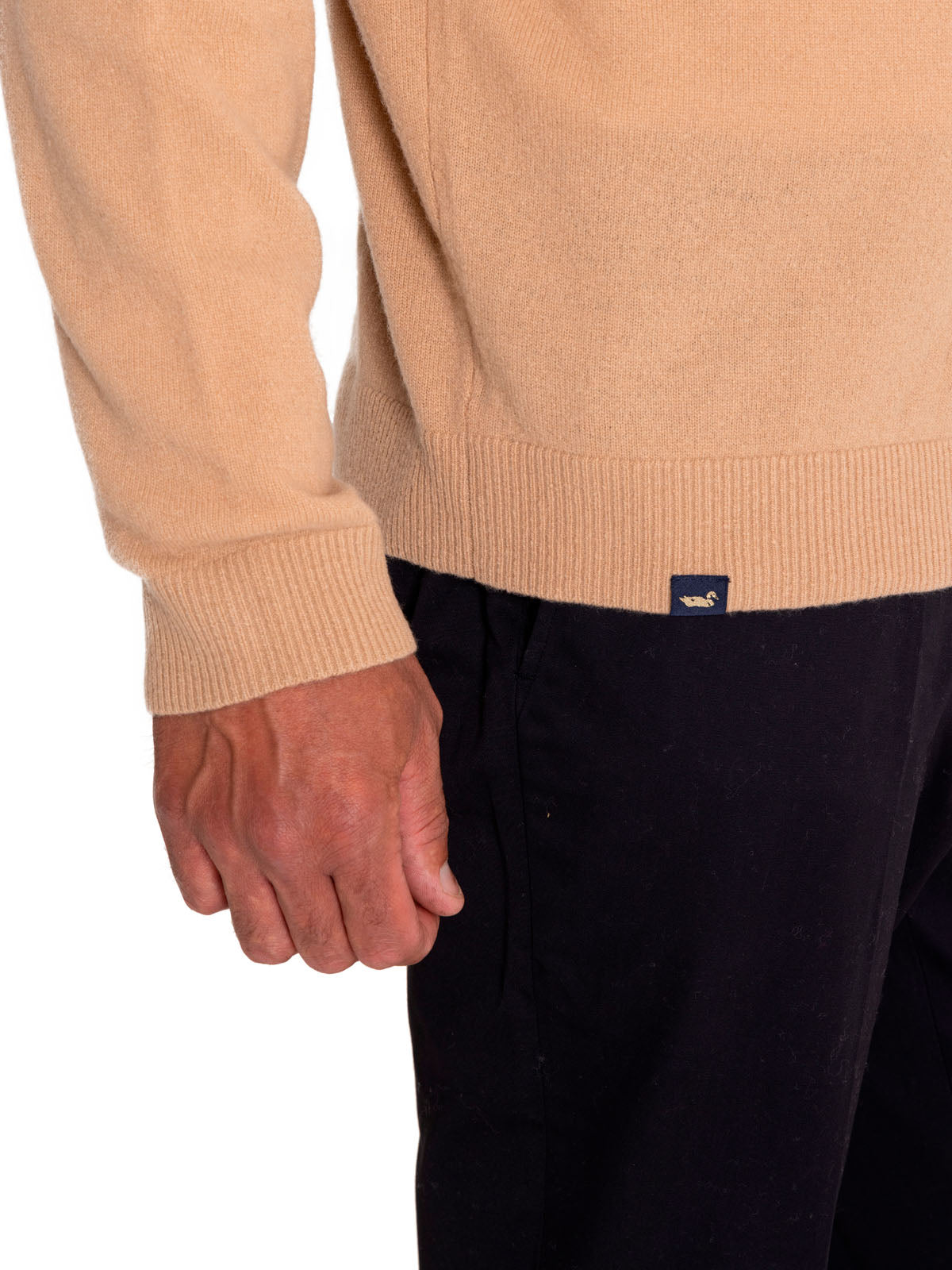 Sweater Lana Hombre Italyhalf Café Rockford