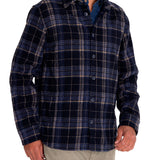 Overshirt Lana Hombre Lumberer Azul Rockford