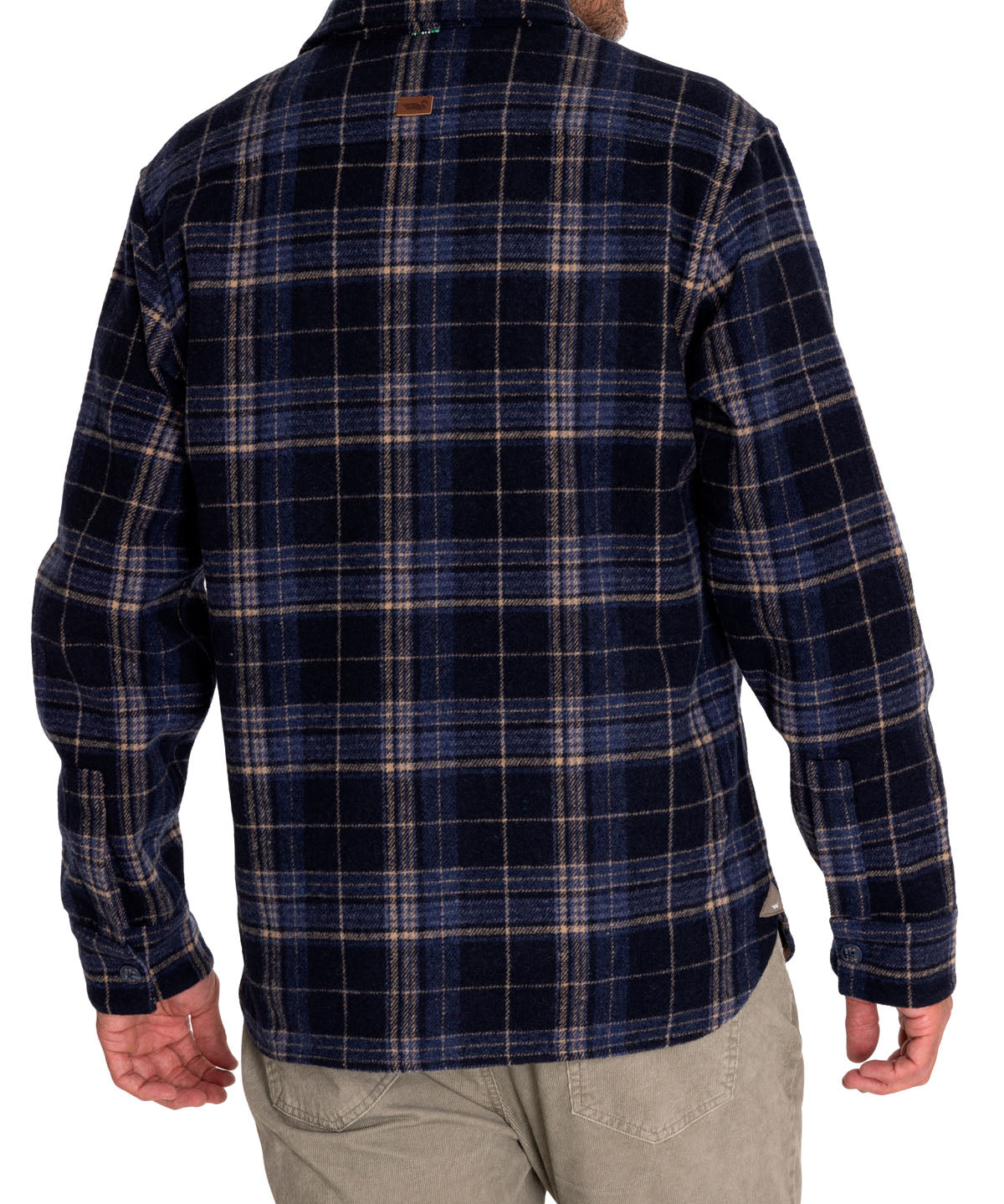 Overshirt Lana Hombre Lumberer Azul Rockford