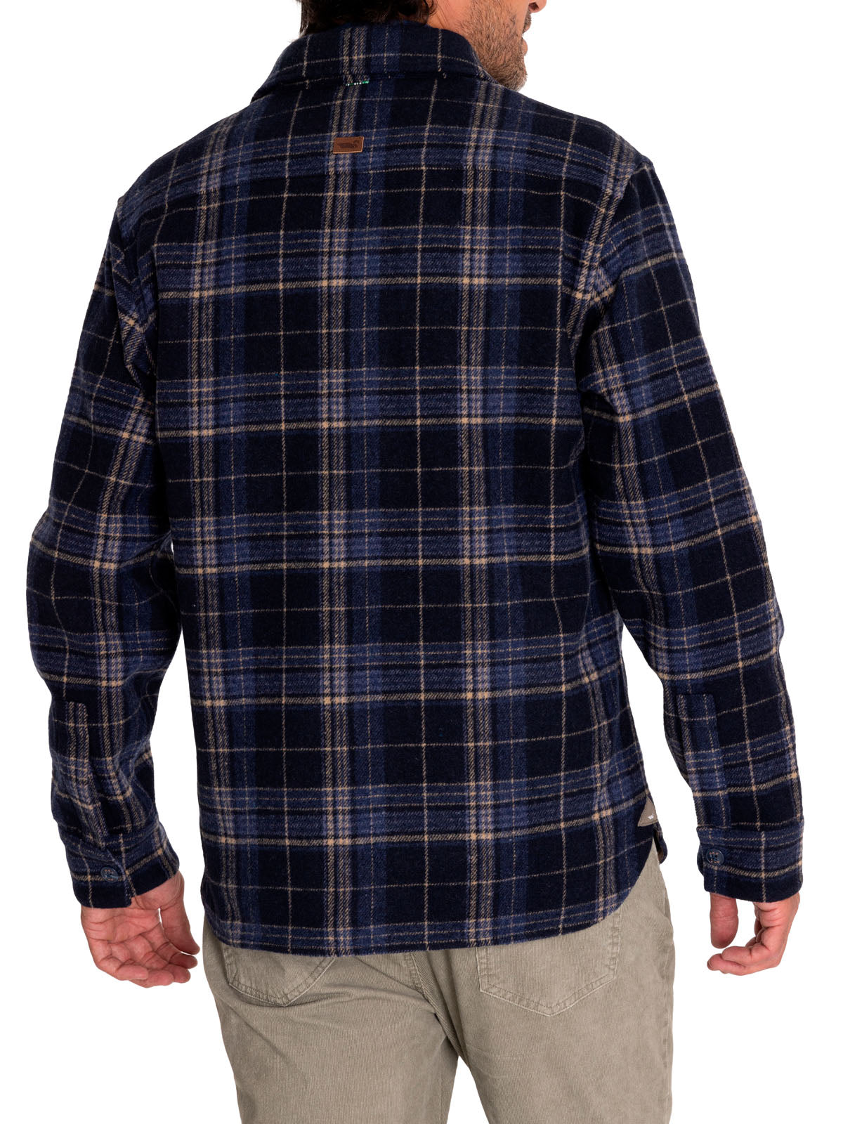 Overshirt Lana Hombre Lumberer Azul Rockford