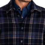Overshirt Lana Hombre Lumberer Azul Rockford