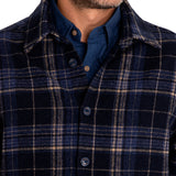 Overshirt Lana Hombre Lumberer Azul Rockford