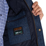 Chaqueta Harris Tweed Hombre Harris Azul Rockford