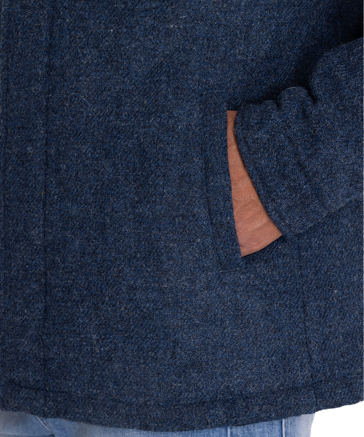 Chaqueta Harris Tweed Hombre Harris Azul Rockford