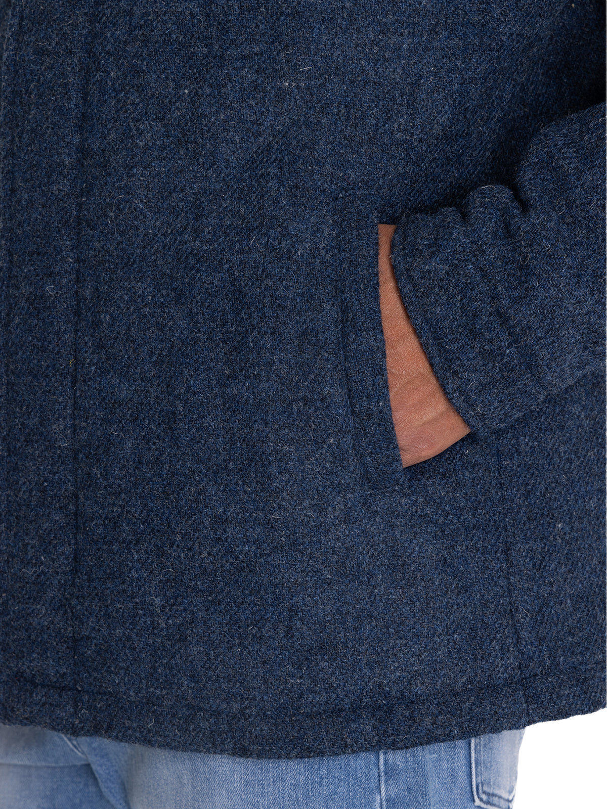 Chaqueta Harris Tweed Hombre Harris Azul Rockford