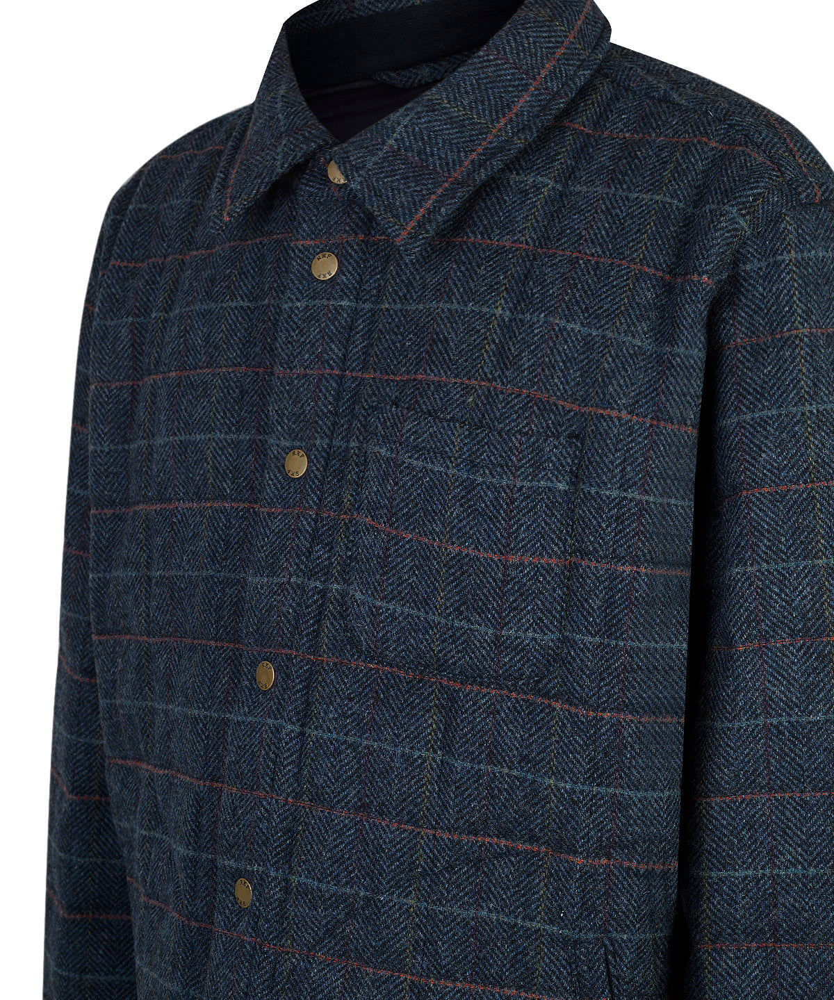 Chaqueta Lana Hombre Lewis Azul Rockford