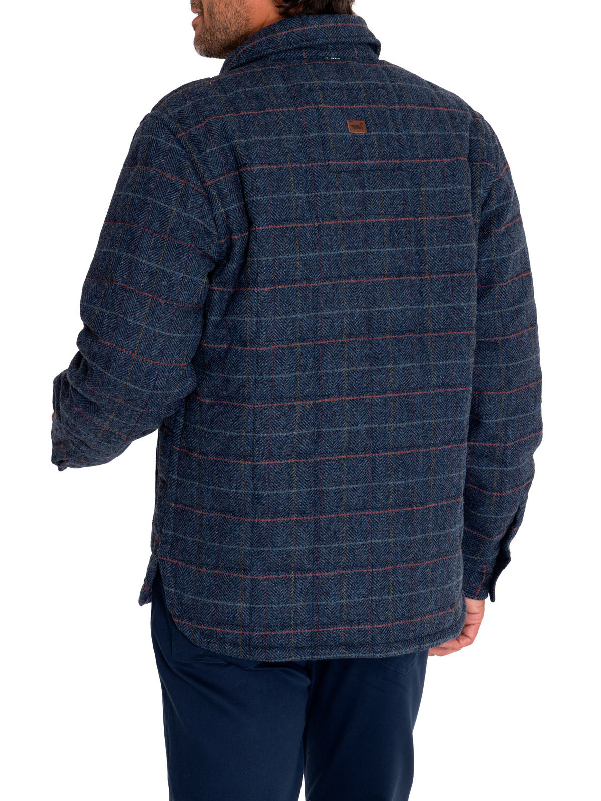 Chaqueta Lana Hombre Lewis Azul Rockford