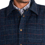Chaqueta Lana Hombre Lewis Azul Rockford