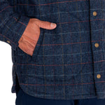Chaqueta Lana Hombre Lewis Azul Rockford