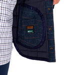 Chaqueta Lana Hombre Lewis Azul Rockford