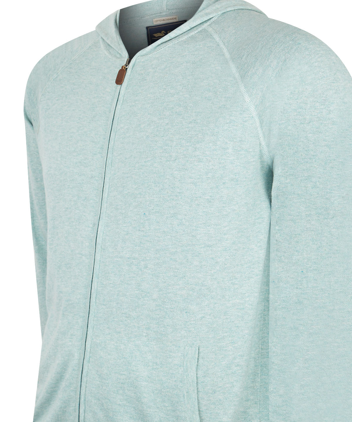 Sweater Algodón Orgánico Hombre Leoini Verde Rockford