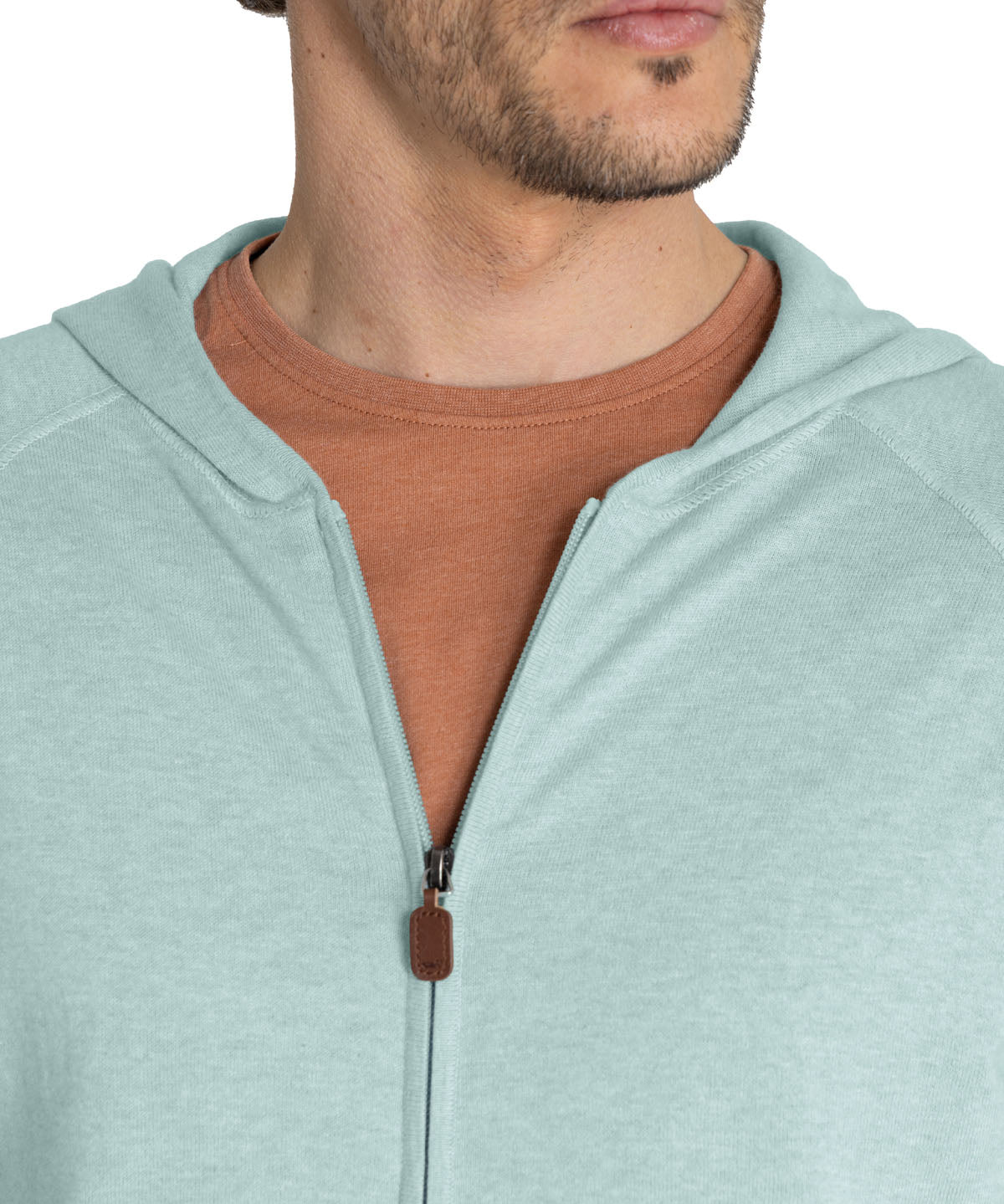 Sweater Algodón Orgánico Hombre Leoini Verde Rockford