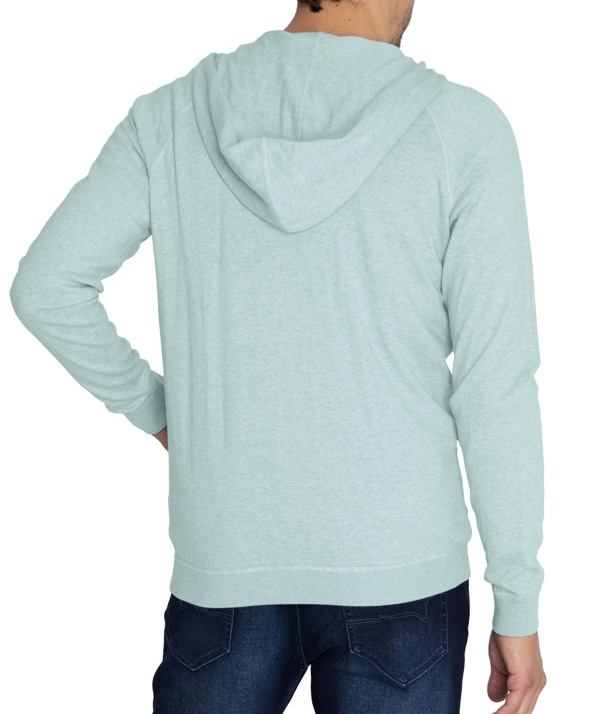Sweater Algodón Orgánico Hombre Leoini Verde Rockford