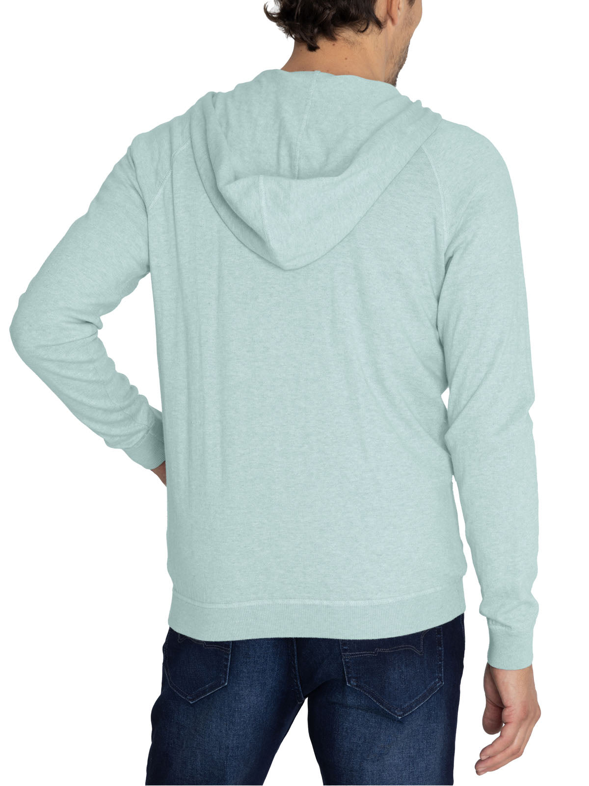 Sweater Algodón Orgánico Hombre Leoini Verde Rockford