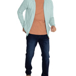 Sweater Algodón Orgánico Hombre Leoini Verde Rockford
