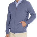 Sweater Algodón Orgánico Hombre Leoini Azul Rockford