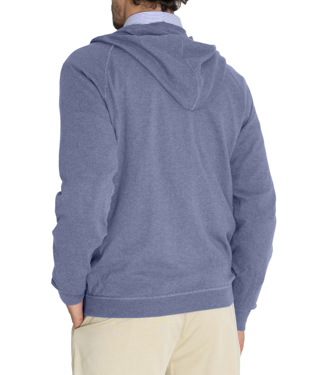 Sweater Algodón Orgánico Hombre Leoini Azul Rockford