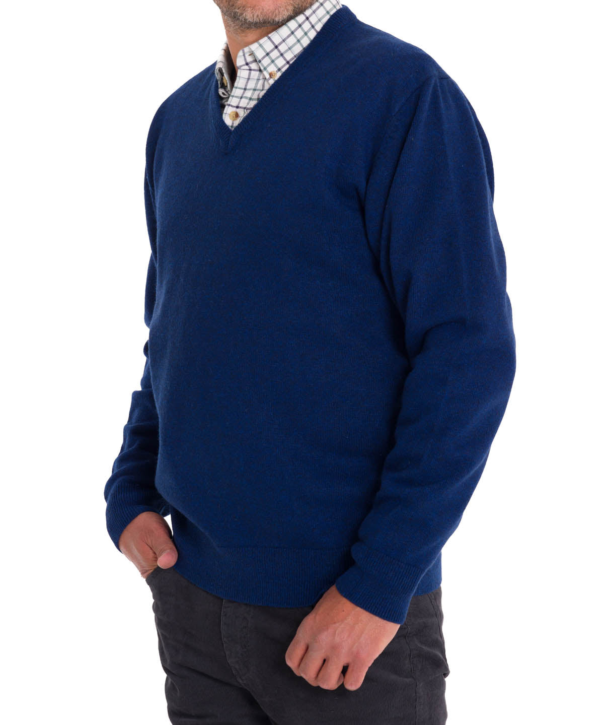 Sweater Lana Hombre Swinv Azul Rockford