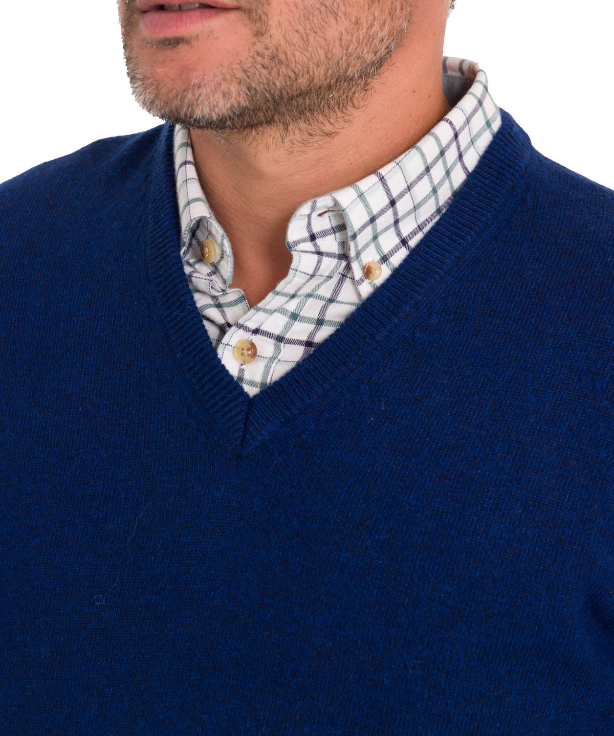 Sweater Lana Hombre Swinv Azul Rockford