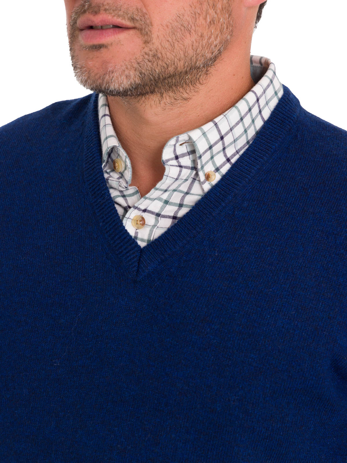 Sweater Lana Hombre Swinv Azul Rockford