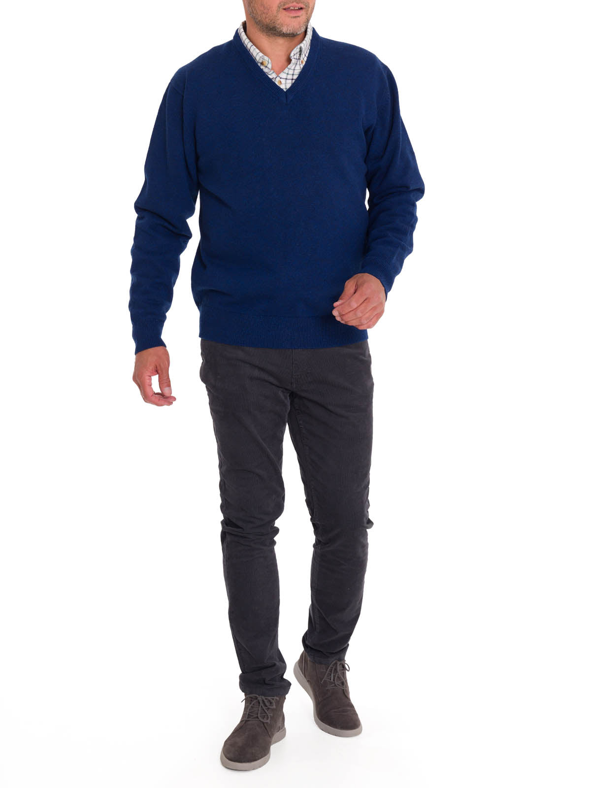 Sweater Lana Hombre Swinv Azul Rockford