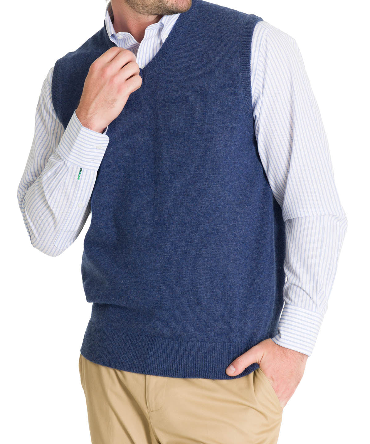 Sweater Lana Hombre Vestswin Azul Rockford