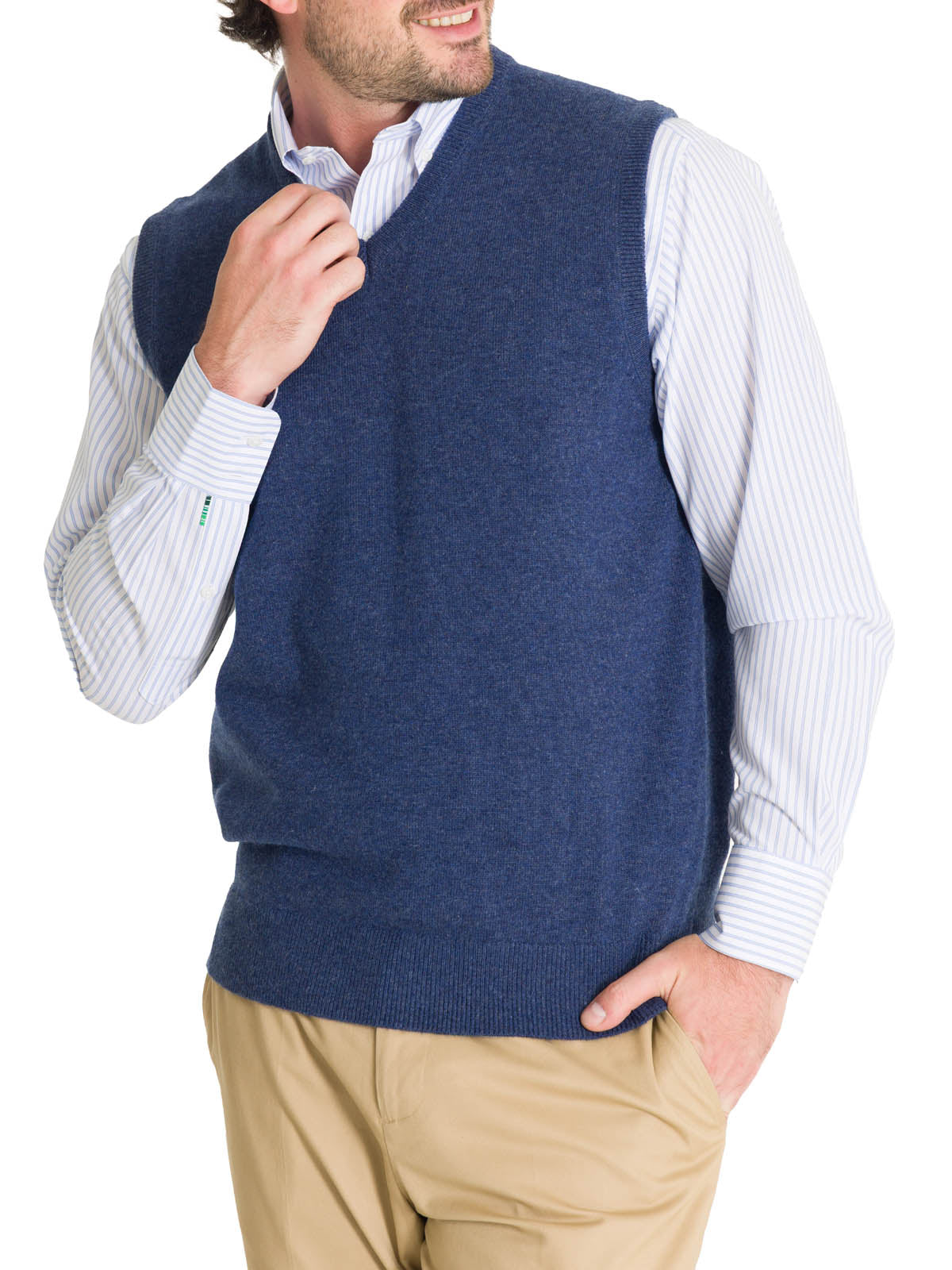Sweater Lana Hombre Vestswin Azul Rockford