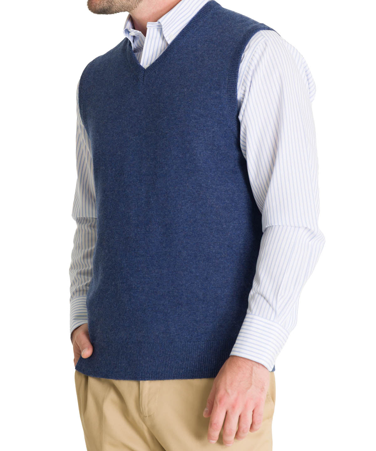 Sweater Lana Hombre Vestswin Azul Rockford