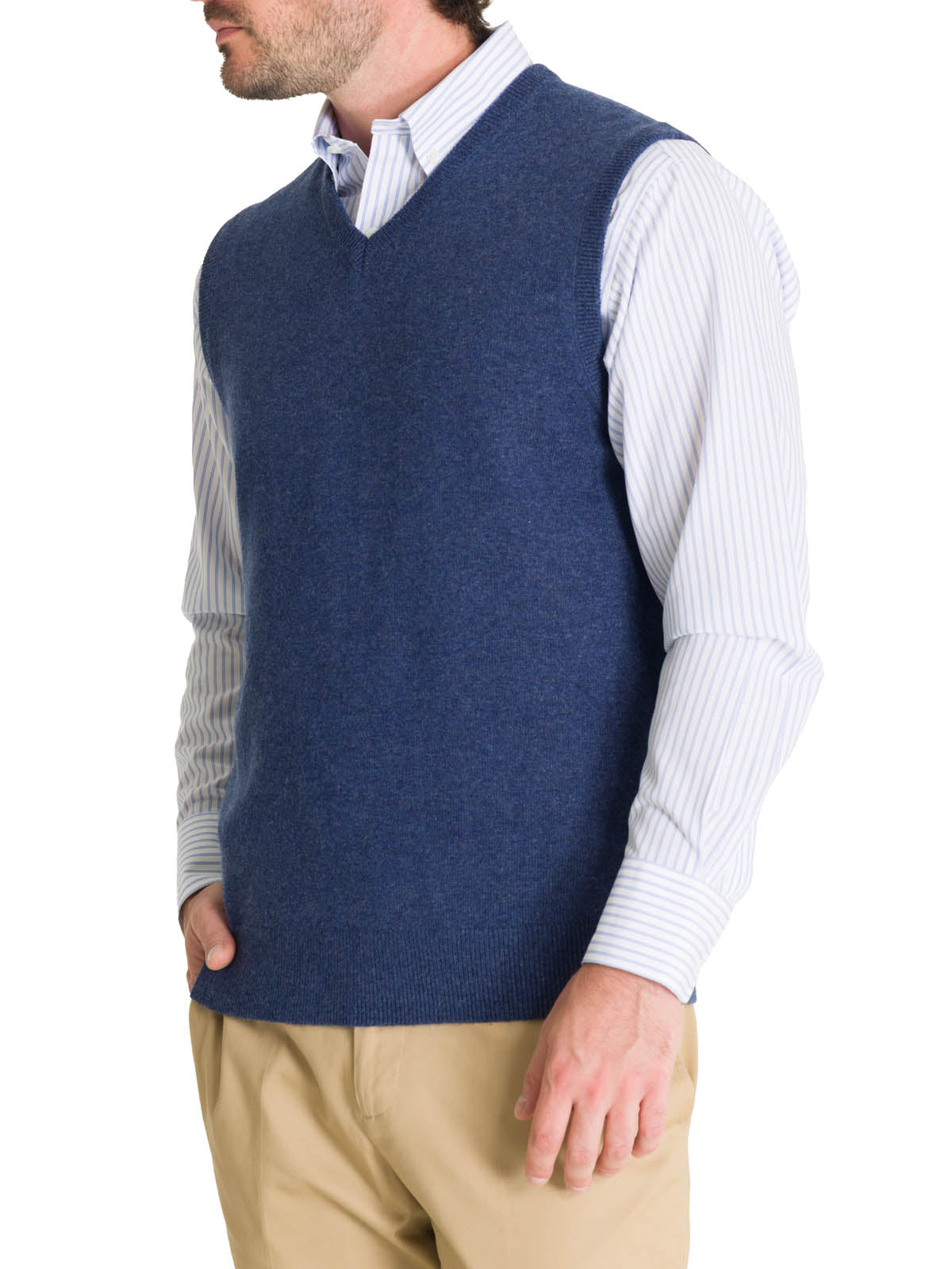 Sweater Lana Hombre Vestswin Azul Rockford