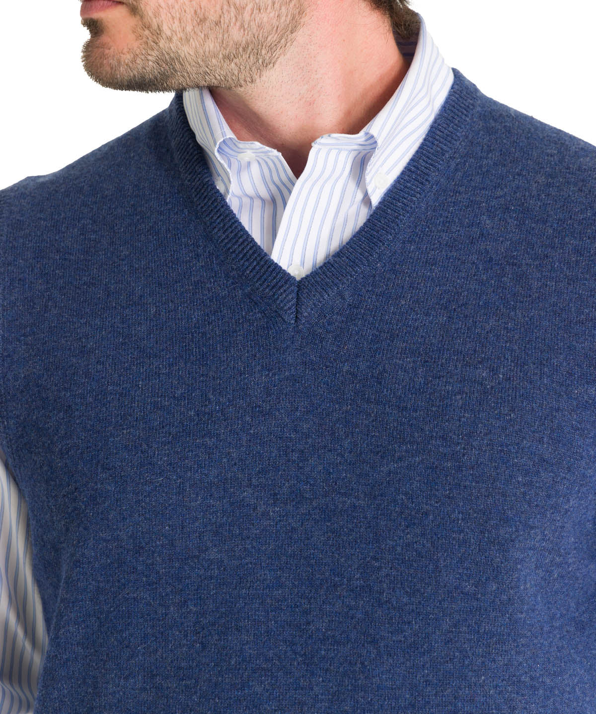 Sweater Lana Hombre Vestswin Azul Rockford