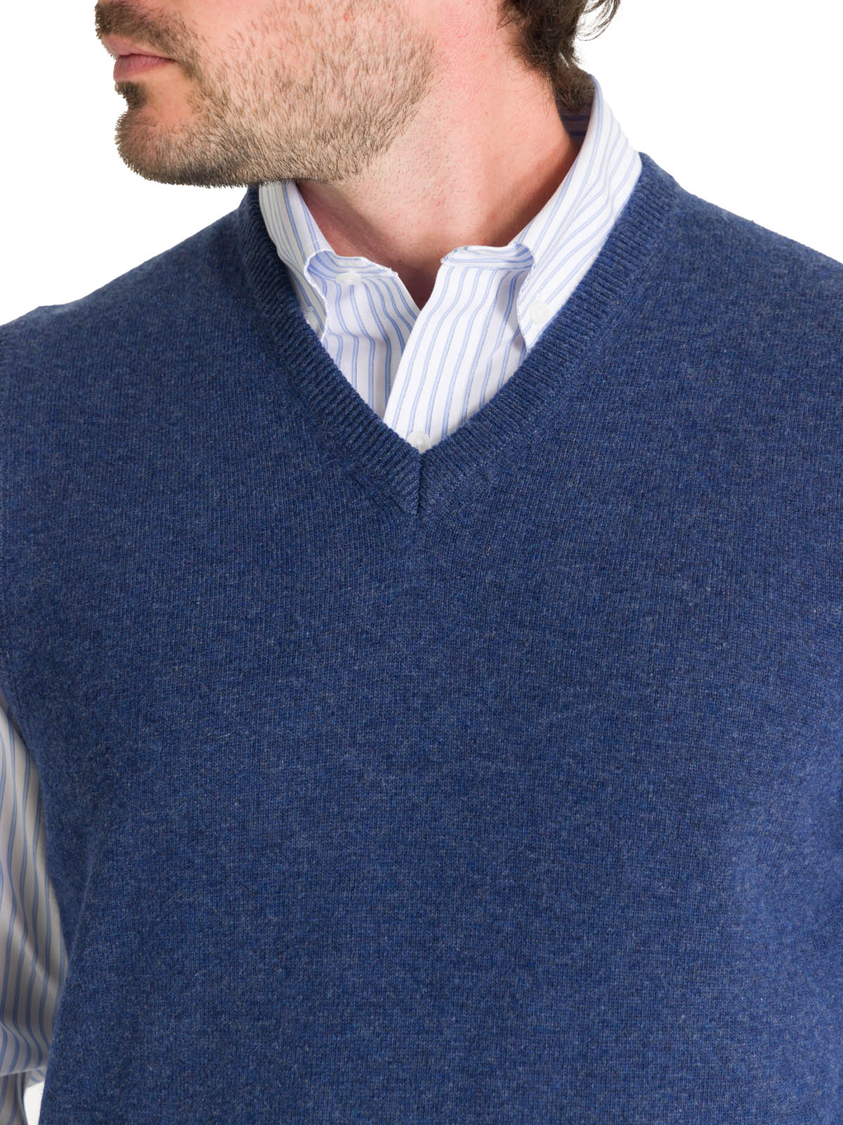 Sweater Lana Hombre Vestswin Azul Rockford