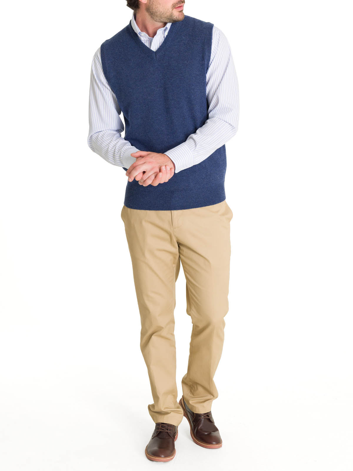 Sweater Lana Hombre Vestswin Azul Rockford