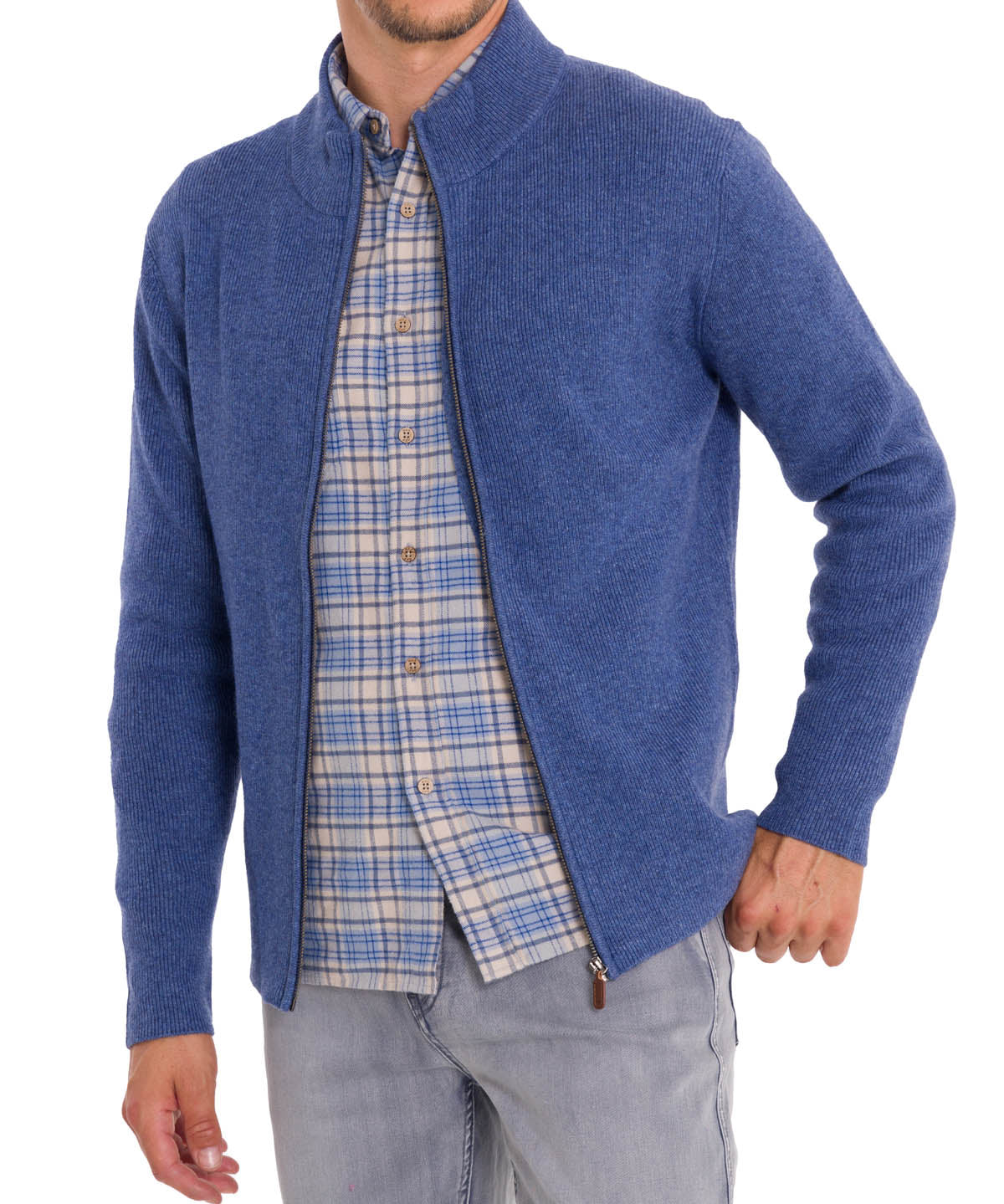 Sweater Lana Hombre Swinfull Azul Rockford