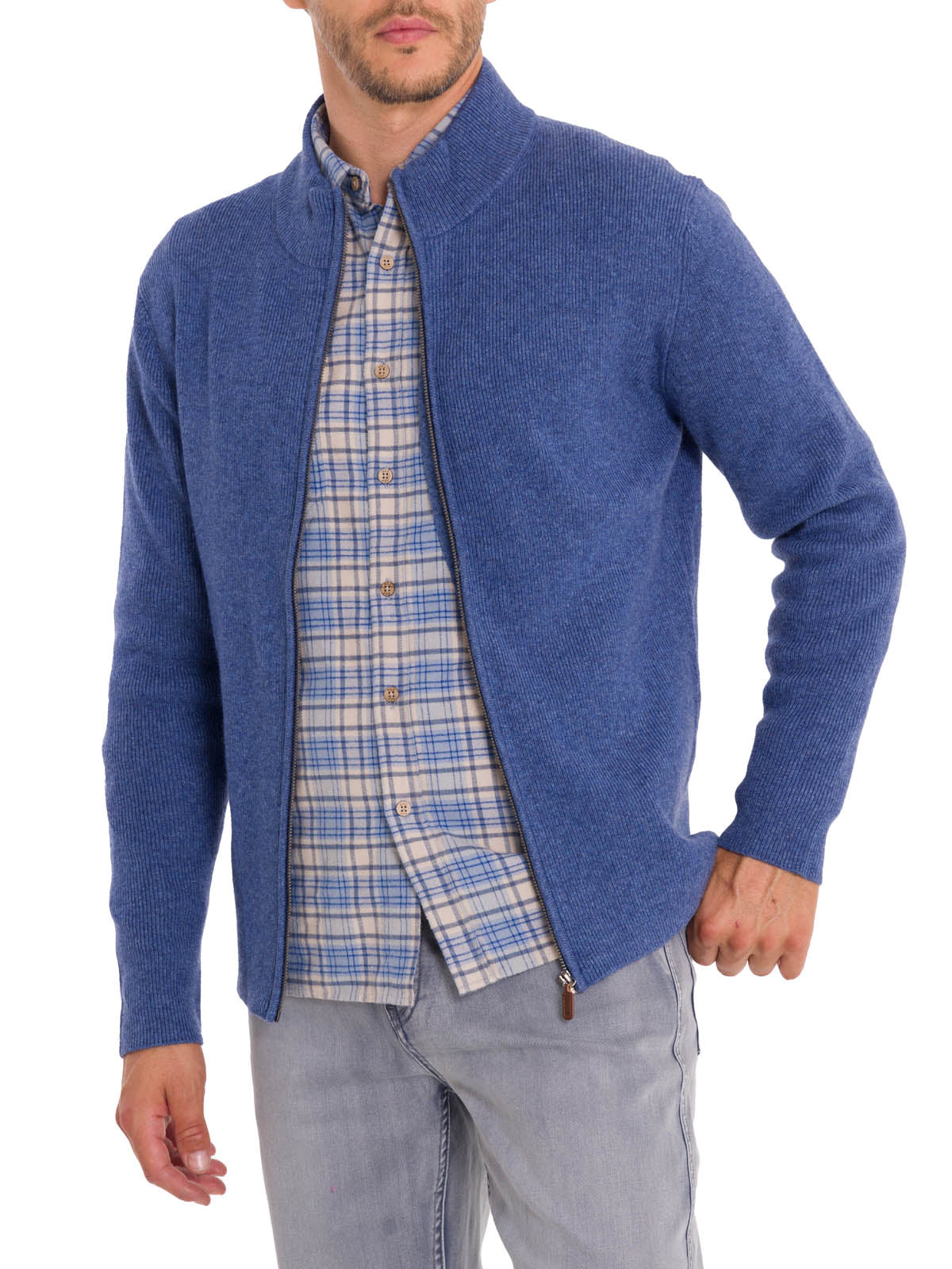 Sweater Lana Hombre Swinfull Azul Rockford