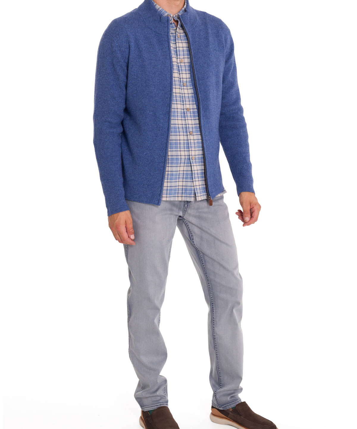 Sweater Lana Hombre Swinfull Azul Rockford