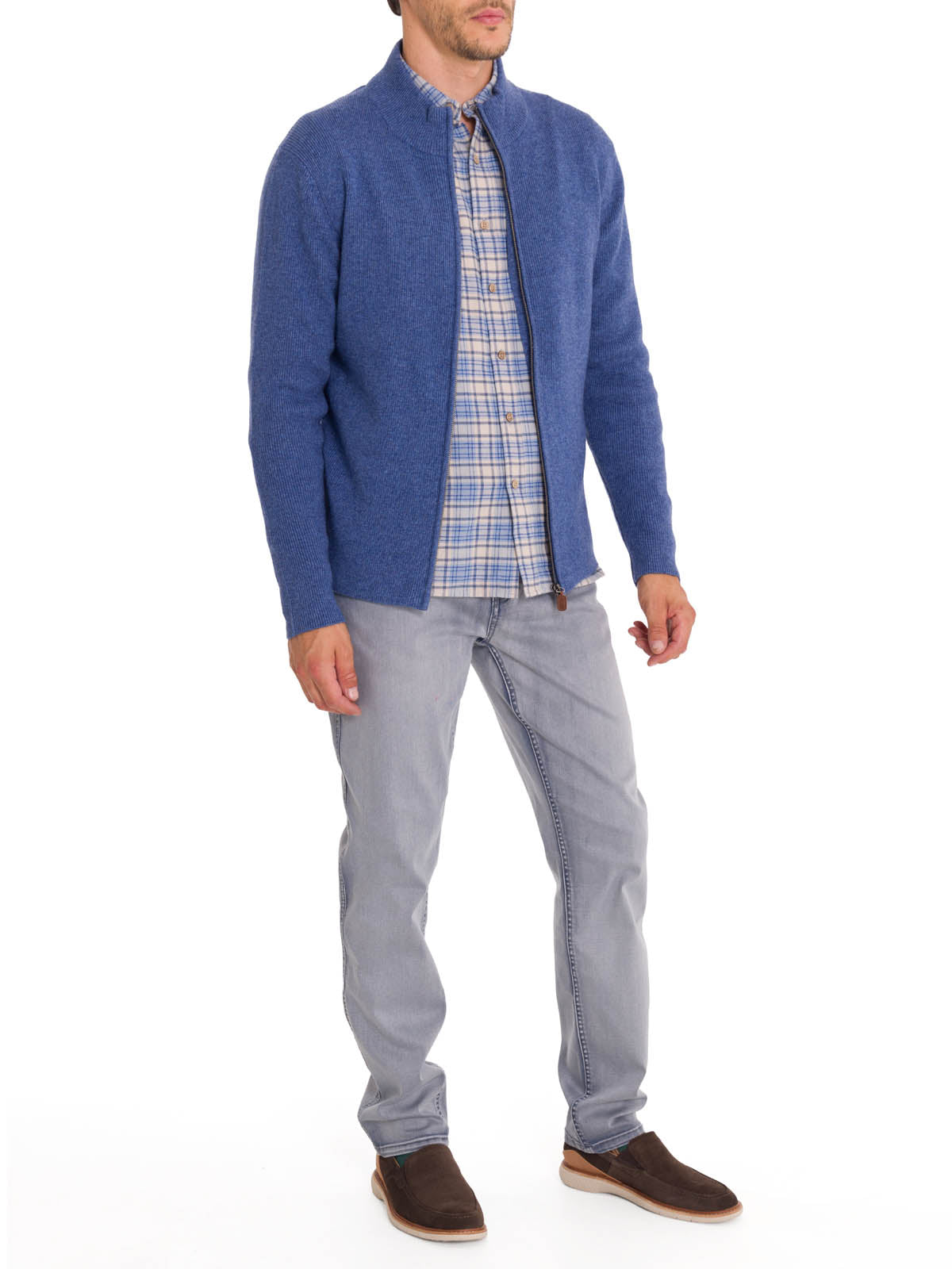 Sweater Lana Hombre Swinfull Azul Rockford